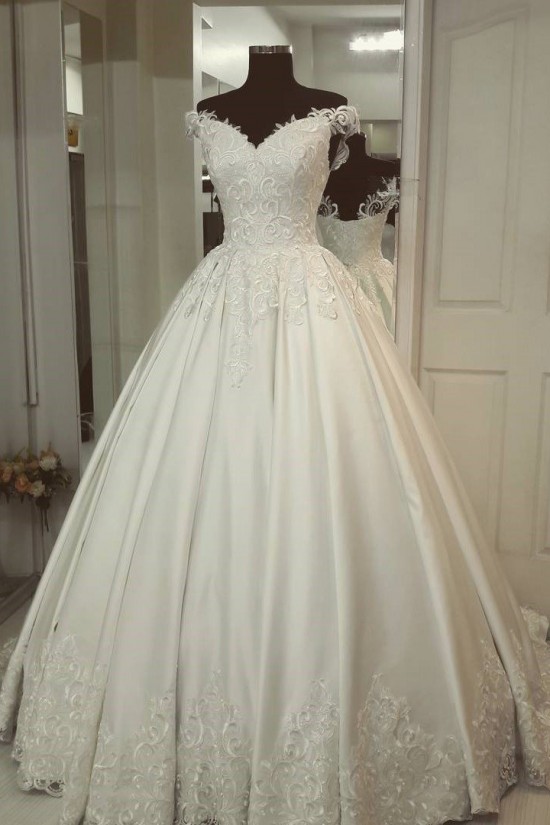 Ball Gowns Lace Off the Shoulder Wedding Dresses Bridal Gowns 903176 Ball Gowns Lace Off the Shoulder Wedding Dresses Bridal Gowns 903176