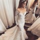 Elegant Mermaid Lace Long Sleeves Wedding Dresses Bridal Gowns 903185 Elegant Mermaid Lace Long Sleeves Wedding Dresses Bridal Gowns 903185