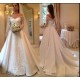 A-Line Lace Long Sleeves V Neck Wedding Dresses Bridal Gowns 903186 A-Line Lace Long Sleeves V Neck Wedding Dresses Bridal Gowns 903186
