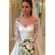 A-Line Lace Long Sleeves V Neck Wedding Dresses Bridal Gowns 903186 A-Line Lace Long Sleeves V Neck Wedding Dresses Bridal Gowns 903186