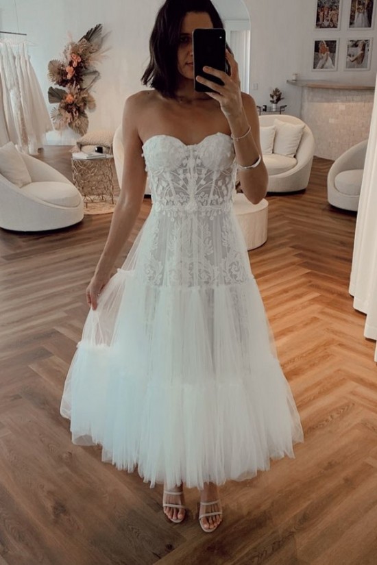 A-Line Sweetheart Lace and Tulle Wedding Dresses Bridal Gowns 903189 A-Line Sweetheart Lace and Tulle Wedding Dresses Bridal Gowns 903189