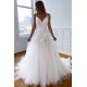 A-Line Lace and Tulle Wedding Dresses Bridal Gowns 903191