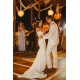 Elegant Mermaid Lace V Neck Wedding Dresses Bridal Gowns 903206 Elegant Mermaid Lace V Neck Wedding Dresses Bridal Gowns 903206