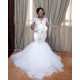 Mermaid Lace and Tulle Long Sleeves Wedding Dresses Bridal Gowns 903246 Mermaid Lace and Tulle Long Sleeves Wedding Dresses Bridal Gowns 903246