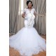 Mermaid Lace and Tulle Long Sleeves Wedding Dresses Bridal Gowns 903246 Mermaid Lace and Tulle Long Sleeves Wedding Dresses Bridal Gowns 903246