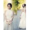 Long Chiffon Floor Length Wedding Dresses Bridal Gowns 903253