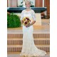 Elegant Mermaid Lace Wedding Dresses Bridal Gowns with Sleeves 903254 Elegant Mermaid Lace Wedding Dresses Bridal Gowns with Sleeves 903254
