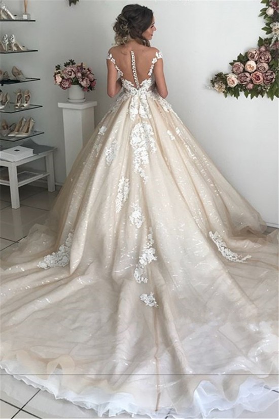 A-Line Lace V Neck Wedding Dresses Bridal Gowns 903256 A-Line Lace V Neck Wedding Dresses Bridal Gowns 903256