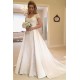 A-Line Lace Wedding Dresses Bridal Gowns with Short Sleeves 903257 A-Line Lace Wedding Dresses Bridal Gowns with Short Sleeves 903257