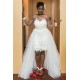High Low Lace and Tulle Wedding Dresses Bridal Gowns with Long Sleeves 903272 High Low Lace and Tulle Wedding Dresses Bridal Gowns with Long Sleeves 903272