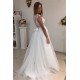 A-Line Lace and Tulle Wedding Dresses Bridal Gowns 903283 A-Line Lace and Tulle Wedding Dresses Bridal Gowns 903283