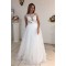 A-Line Lace and Tulle Wedding Dresses Bridal Gowns 903283