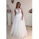 A-Line Lace and Tulle Wedding Dresses Bridal Gowns 903283 A-Line Lace and Tulle Wedding Dresses Bridal Gowns 903283