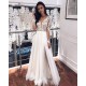 Elegant Lace and Tulle Long Sleeves Wedding Dresses Bridal Gowns 903331 Elegant Lace and Tulle Long Sleeves Wedding Dresses Bridal Gowns 903331