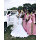 Elegant Mermaid Lace Wedding Dresses Bridal Gowns 903334