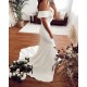 Mermaid Off the Shoulder Long Wedding Dresses Bridal Gowns 903335