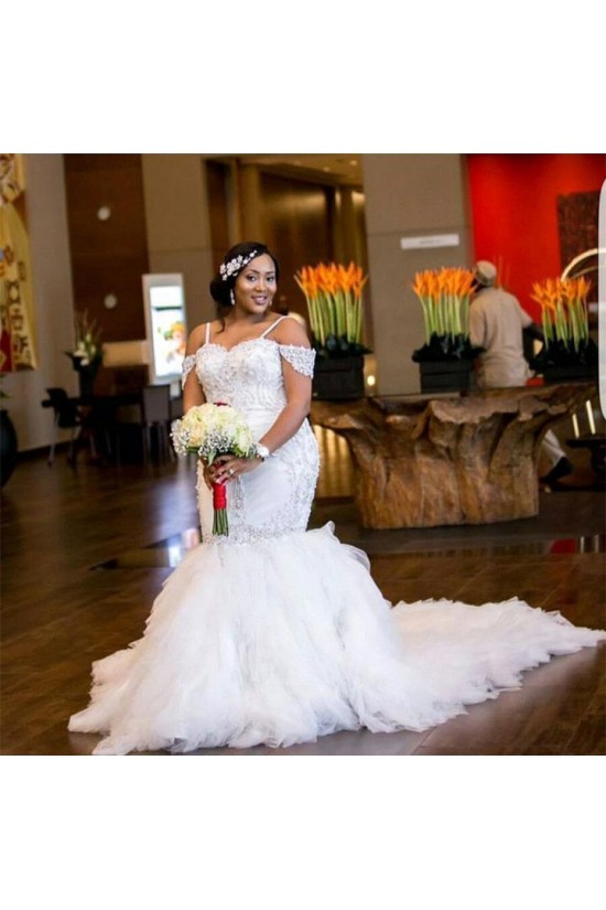 Mermaid Lace and Tulle Off the Shoulder Wedding Dresses Bridal Gowns 903345 Mermaid Lace and Tulle Off the Shoulder Wedding Dresses Bridal Gowns 903345