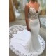 Mermaid Spaghetti Straps Lace Wedding Dresses Bridal Gowns 903347 Mermaid Spaghetti Straps Lace Wedding Dresses Bridal Gowns 903347