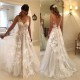 A-Line Lace V Neck Wedding Dresses Bridal Gowns 903352 A-Line Lace V Neck Wedding Dresses Bridal Gowns 903352