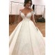 A-Line Lace Long Sleeves Wedding Dresses Bridal Gowns 903354 A-Line Lace Long Sleeves Wedding Dresses Bridal Gowns 903354