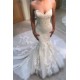 Mermaid Sweetheart Lace and Tulle Wedding Dresses Bridal Gowns 903359