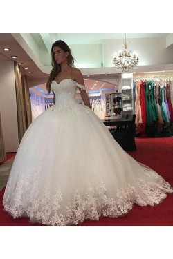 Ball Gowns Beaded Lace Wedding Dresses Bridal Gowns 903377