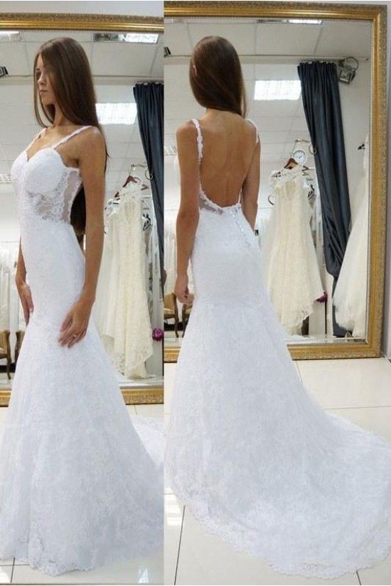 Elegant Mermaid Lace Wedding Dresses Bridal Gowns 903388 Elegant Mermaid Lace Wedding Dresses Bridal Gowns 903388