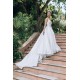 A-Line Sparkle V Neck Long Wedding Dresses Bridal Gowns 903395 A-Line Sparkle V Neck Long Wedding Dresses Bridal Gowns 903395