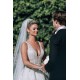 A-Line Sparkle V Neck Long Wedding Dresses Bridal Gowns 903395 A-Line Sparkle V Neck Long Wedding Dresses Bridal Gowns 903395