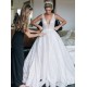 A-Line Sparkle V Neck Long Wedding Dresses Bridal Gowns 903395 A-Line Sparkle V Neck Long Wedding Dresses Bridal Gowns 903395