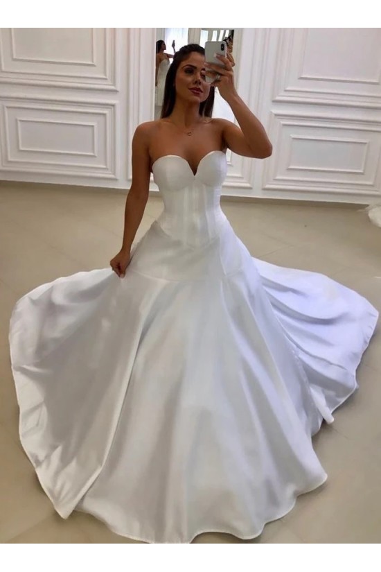A-Line Sweetheart Long Wedding Dresses Bridal Gowns 903404 A-Line Sweetheart Long Wedding Dresses Bridal Gowns 903404
