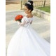 A-Line Long Lace Off the Shoulder Wedding Dresses Bridal Gowns 903411 A-Line Long Lace Off the Shoulder Wedding Dresses Bridal Gowns 903411