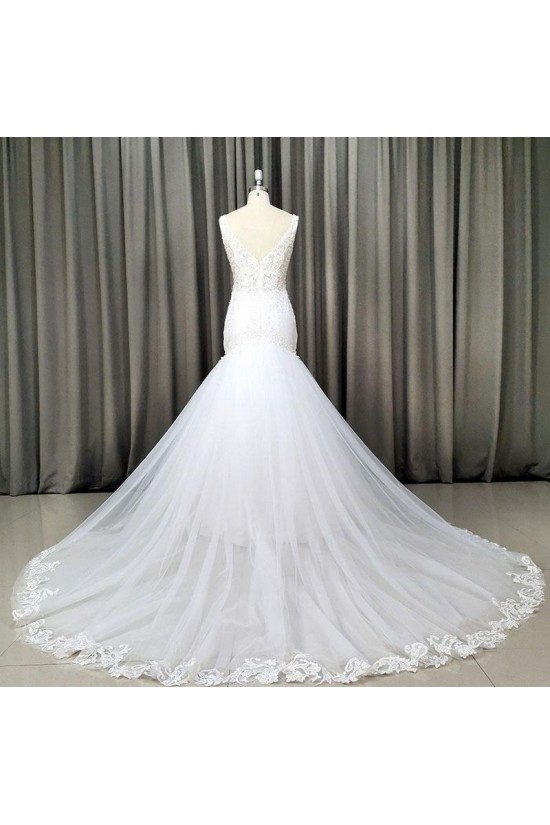 Mermaid Lace and Tulle Wedding Dresses Bridal Gowns 903436 Mermaid Lace and Tulle Wedding Dresses Bridal Gowns 903436