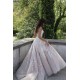 A-Line Lace and Tulle Long Wedding Dresses Bridal Gowns 903465