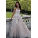 A-Line Lace and Tulle Long Wedding Dresses Bridal Gowns 903465