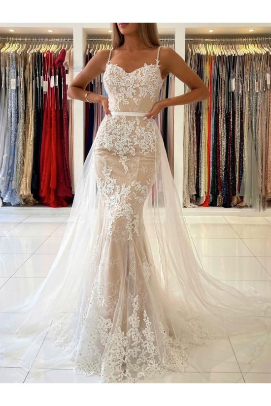 Elegant Mermaid Lace and Tulle Wedding Dresses Bridal Gowns 903470 Elegant Mermaid Lace and Tulle Wedding Dresses Bridal Gowns 903470