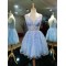 Short Blue Lace Prom Dress Homecoming Graduation Cocktail Dresses 904032