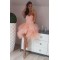 Short/Mini Beaded Sweetheart Tulle Prom Dresses Homecoming Dresses 904098