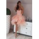 Short/Mini Beaded Sweetheart Tulle Prom Dresses Homecoming Dresses 904098 Short/Mini Beaded Sweetheart Tulle Prom Dresses Homecoming Dresses 904098
