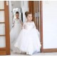 Lace and Tulle Floor-Length Flower Girl Dresses with Sleeves 905003 Lace and Tulle Floor-Length Flower Girl Dresses with Sleeves 905003