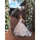 A-Line Lace and Tulle Long Sleeves Floor-Length Flower Girl Dresses 905008 A-Line Lace and Tulle Long Sleeves Floor-Length Flower Girl Dresses 905008