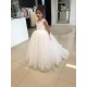 A-Line Lace and Tulle Floor-Length Flower Girl Dresses 905009 A-Line Lace and Tulle Floor-Length Flower Girl Dresses 905009