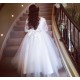 Lace and Tulle Long Sleeves Flower Girl Dresses 905014 Lace and Tulle Long Sleeves Flower Girl Dresses 905014