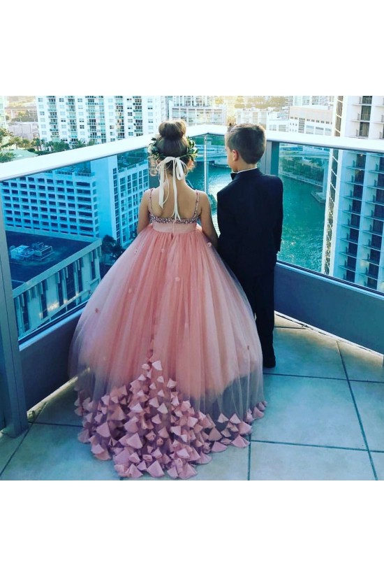 Cute Tulle Flower Girl Dresses 905019 Cute Tulle Flower Girl Dresses 905019