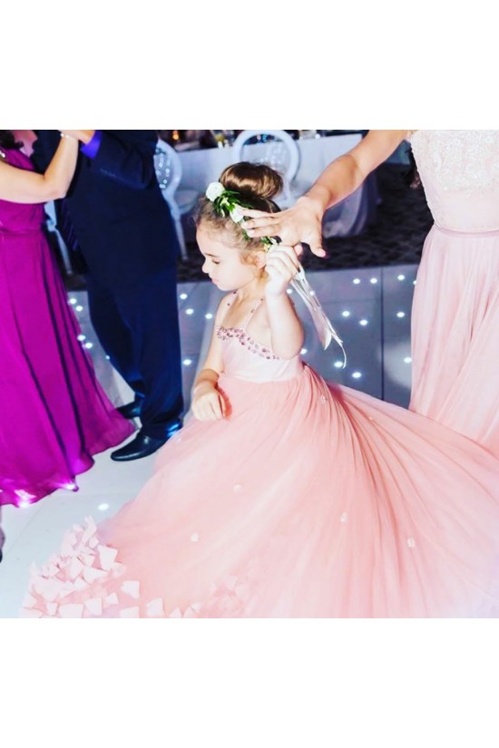 Cute Tulle Flower Girl Dresses 905019 Cute Tulle Flower Girl Dresses 905019