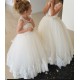 Lace and Tulle Floor Length Flower Girl Dresses 905022 Lace and Tulle Floor Length Flower Girl Dresses 905022