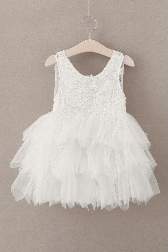 Cute Lace and Tulle Flower Girl Dresses 905032 Cute Lace and Tulle Flower Girl Dresses 905032