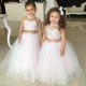 Lace and Tulle Two Pieces Flower Girl Dresses 905037 Lace and Tulle Two Pieces Flower Girl Dresses 905037