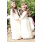 Lace and Tulle Long Sleeves Flower Girl Dresses 905041
