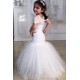 Mermaid Lace and Tulle Flower Girl Dresses 905048 Mermaid Lace and Tulle Flower Girl Dresses 905048
